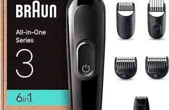 Braun Series 3 All-In-One Bartpflege Bodygroomer Set TrimmerHaarschneider Herren 6-in-1 Barttrimmer 50 Min Laufzeit MGK3420 für 29,99 € inkl. Prime-Versand (statt 39,99 €)