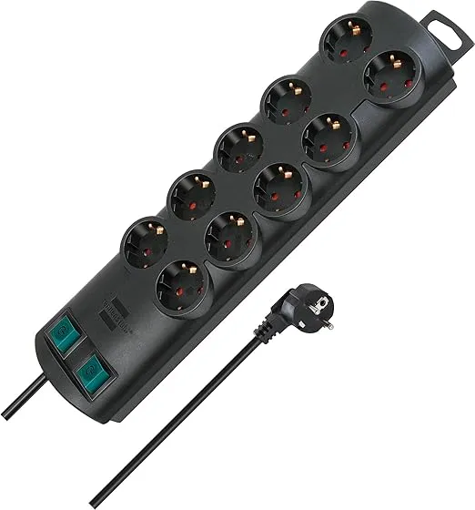 Brennenstuhl Primera-Line Steckdosenleiste 10-Fach für 13,99 € inkl. Prime-Versand