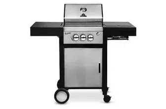 Burnhard Gas Grill Barney Deluxe Gasgrill, Silber für 349,00 € inkl. Versand (statt 400,00 €)