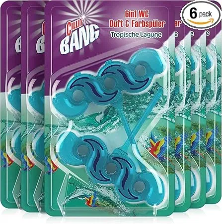 CILLIT BANG Color Power WC Spüler Tropical Lagune 🧼🌊 (6 x 2er Pack) ab 10,70 € inkl. Prime-Versand (statt 15,00 €)