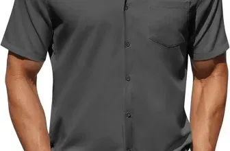 COOFANDY Herren Kurzarm Sommer Freizeithemd (6 Farben, Gr. S bis 3XL) für 11,99 € inkl. Prime-Versand