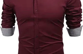 COOFANDY Herren Langarm Hemd Slim fit (4 Farben, Gr. S bis 5XL, 98 % Baumwolle) für 13,49 € inkl. Prime-Versand