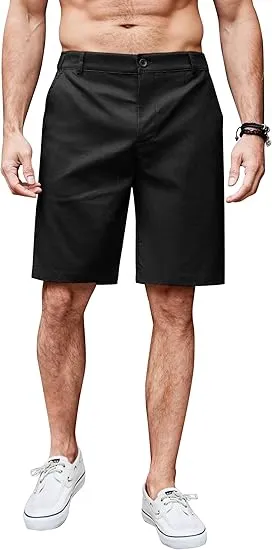 COOFANDY Herren Leinen Shorts Regular Fit (7 Farben, Gr. S bis 3XL) für 20,59 € inkl. Prime-Versand (statt 27,74 €)
