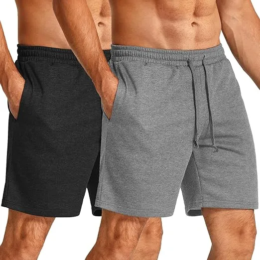 COOFANDY Herren Sport Shorts 2er Pack (Gr. S bis 3XL) für 23,99 € inkl. Prime-Versand (statt 39,99 €)