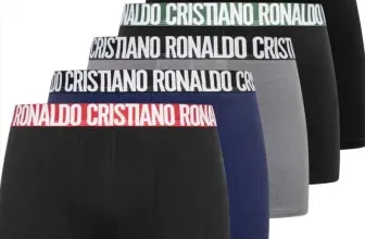 CR7 Cristiano Ronaldo Herren Boxershorts 5er Pack (Gr. M bis 2XL) für 21,94 € inkl. Versand