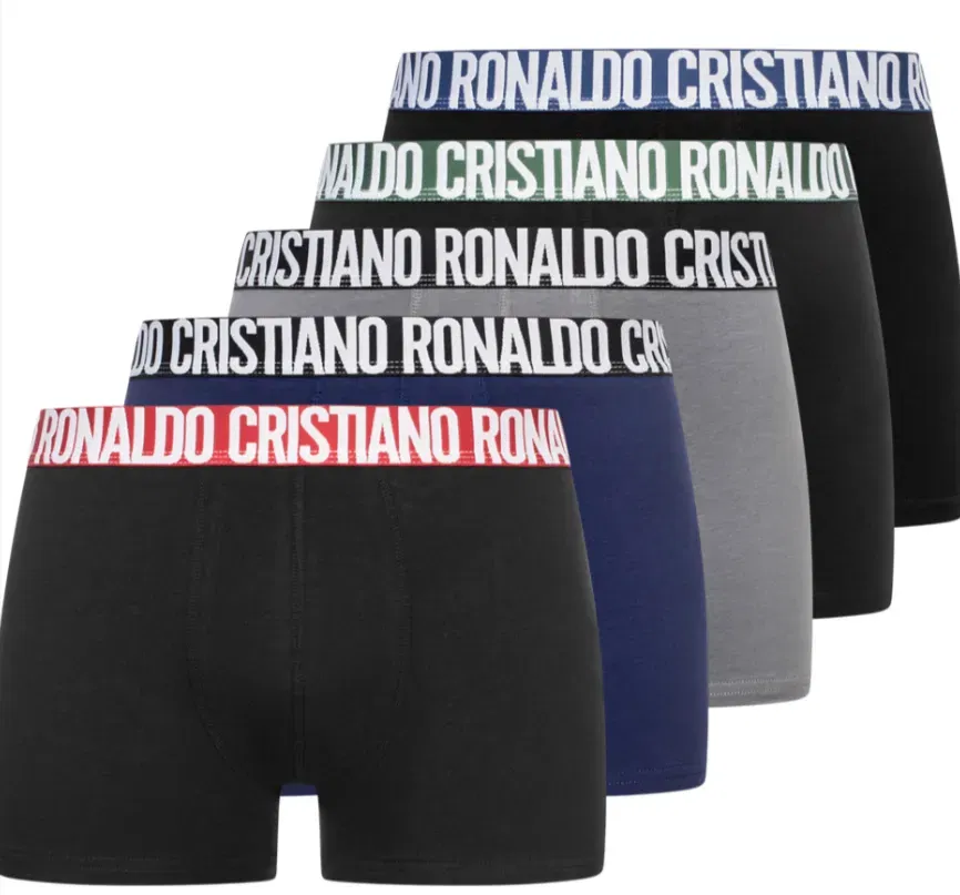 CR7 Cristiano Ronaldo Herren Boxershorts 5er Pack (Gr. M bis 2XL) für 21,94 € inkl. Versand