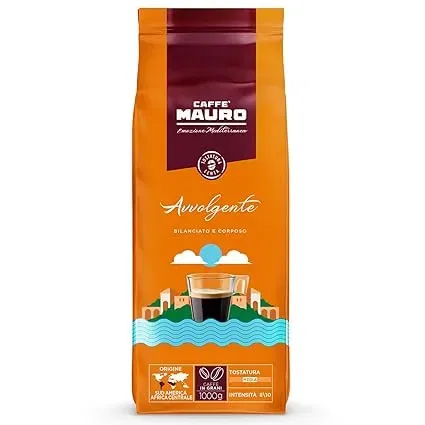 Caffè Mauro Avvolgente Mischung Kaffeebohnen 1kg ab 11,63 € inkl. Prime-Versand