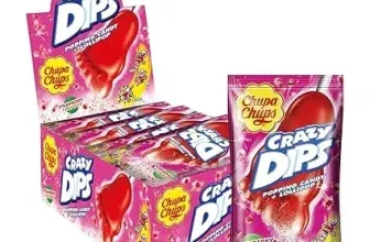 Chupa Chups Crazy Dips Strawberry enthält 24 Stück fruchtig-süßer Erdbeer-Geschmack 24 x 14g (24x14g) für 7,60 € inkl. Prime-Versand