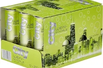 City Weinschorle Weiß (12 x 0.25l) ab 8,99 € inkl. Prime-Versand zzgl. Pfand (statt 11,88 €)