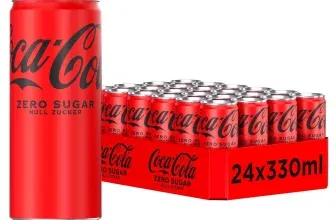 Coca-Cola Zero Sugar 24er Pack (24 x 330 ml) ab 14,84 € inkl. Prime-Versand zzgl. Pfand
