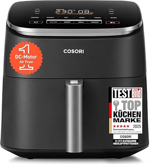 Schnäppchen, Deals Und Rabattcodes Des Tages - Cosori Turboblaze Airfryer Heißluftfritteuse 9-In-1 Air Fryer Xxl 6L