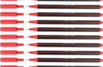 D.RECT Fineliner Set (Ca. 0.4 mm – Rot – 12 Stück) ab 2,54 € inkl. Prime-Versand (statt 5,29 €)