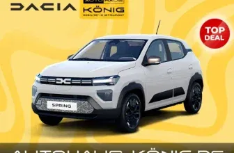 Dacia Spring Extreme mit 65 PS für 99,00 € / Monat + 1.199,00 € einmalig – LF 0,47 (Privat- und Gewerbekunden)