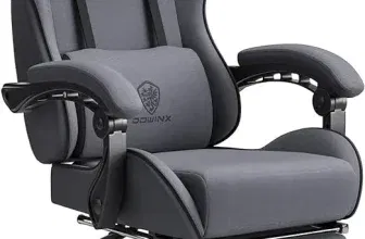 Dowinx Gaming Stuhl (Grau) für 65,99 € inkl. Versand (statt 109,99 €)