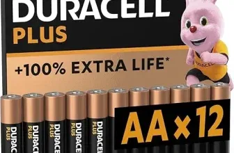 Duracell Plus Batterien AA 12 Stück langlebige Power AA Batterie für Haushalt und Büro ab 7,59 € inkl. Prime-Versand (statt 9,99 €)