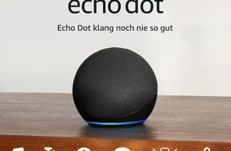 Echo Dot (Neueste Generation) Smarter WLAN- und Bluetooth-Lautsprecher mit Alexa und gigantischem sattem Klang Anthrazit für 29,99 € inkl. Prime-Versand (statt 35,88 €)