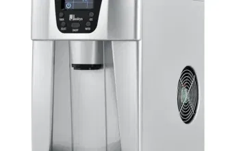 Eiswürfelmaschine PIM200L (mit Spender, Timer und Kaltwasserausgabe) für 101,99 € inkl. Versand (statt 139,99 €)
