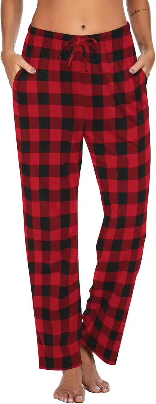 Ekouaer Damen Schlafanzughose (5 Farben, Gr. S bis XXL) für 13,79 € inkl. Prime-Versand