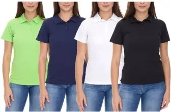 Elevate Ottawa Damen Polo-Shirt Sport Polo-Hemd (Gr. XS bis XXL Grün Navy Weiß oder Schwarz) für 7,99 € inkl. Versand (statt 22,44 €)