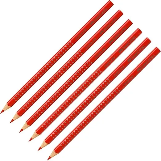 FABER-CASTELL 205069 – Buntstifte Colour Grip Morgenrot (6 Stück) ab 2,51 € inkl. Prime-Versand (statt 8,49 €)