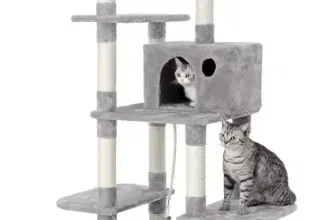 Feandrea Kratzbaum Katzenbaum mit Hängematte 154cm für 42,42 € inkl. Versand (statt 70,54 €)