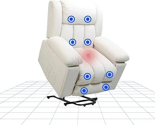 FLEXISPOT Relaxsessel Aufstehsessel (Massagesessel mit Heizungfunktion und USB) für 225,00 € inkl. Versand (statt 449,00 €)