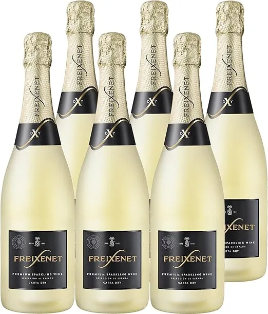 Freixenet Carta Nevada Dry Spanischer Premium Schaumwein 6er Pack (6×0,75l) ab 26,17 € inkl. Prime-Versand