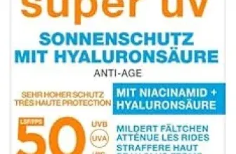 Garnier Ambre Solaire Sonnencreme Gesicht super UV Anti-Age LSF 50+ (50ml) ab 6,37 € inkl. Prime-Versand