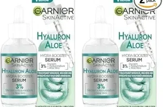 Garnier Feuchtigkeitsspendendes Serum Mit beruhigender Aloe Vera und Hyaluronsäure Skin Active 30 ml (Packung mit 2) für 15,98 € inkl. Prime-Versand (statt 19,98 €)