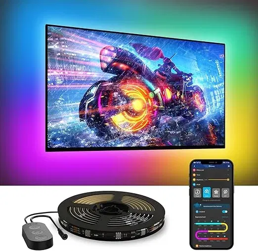 Govee TV LED RGBIC Hintergrundbeleuchtung (55 bis 65 Zoll Fernseher) für 19,98 € inkl. Prime-Versand