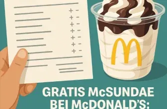 Gratis McSundae bei McDonald's: Zeugnis zeigen und Eis abholen! [Lokal NRW am 11. Juli]