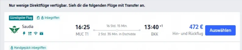 Guenstige Fluege von Muenchen nach Bangkok Trip com 06 07 2026 09 31