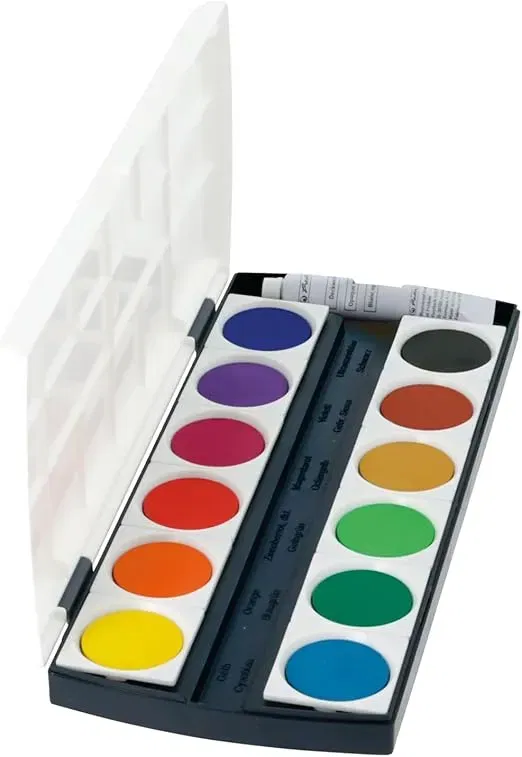 Herlitz 10116655 Schulmalfarben bzw. Deckfarbkasten 12 Farben inklusive Deckweiß für 5,94 € inkl. Prime-Versand (statt 6,99 €)