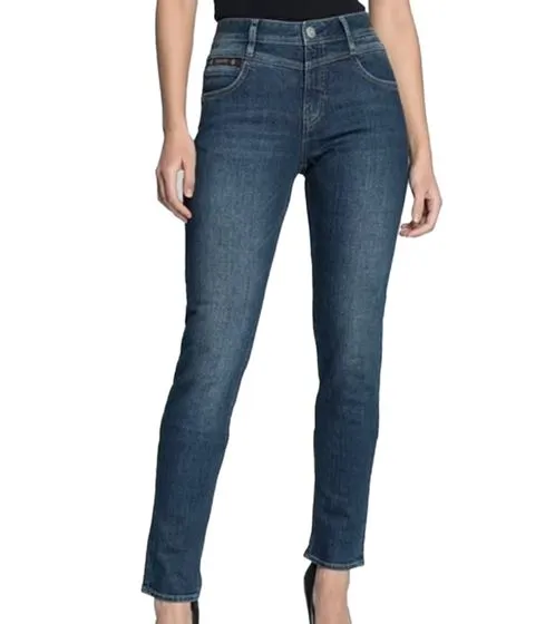 Herrlicher Peppy Slim Denim-Jeans 4904 6955 Blau (Gr. W25/L30 bis W28/L30) für 16,98 € inkl. Versand (statt 39,16 €)