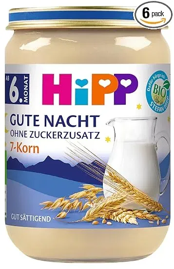 HiPP Bio Gute Nacht 7-Korn (6x190g ab 6. Monat) ab 6,57 € inkl. Prime-Versand (statt 9,30 €)