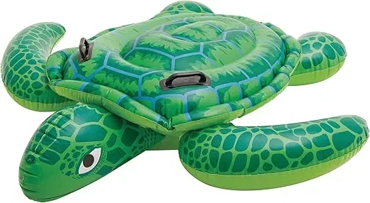Intex Lil‘ Sea Turtle Ride-On (Aufblasbarer Reittier 58001 Blau 335 x 335 cm) für 13,49 € inkl. Prime-Versand (statt 22,00 €)