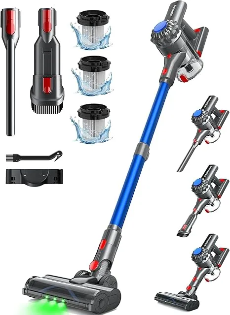 Schnäppchen, Deals Und Rabattcodes Des Tages: Akku-Staubsauger Mit 50Mins Laufzeit Und 40Kpa Saugkraft