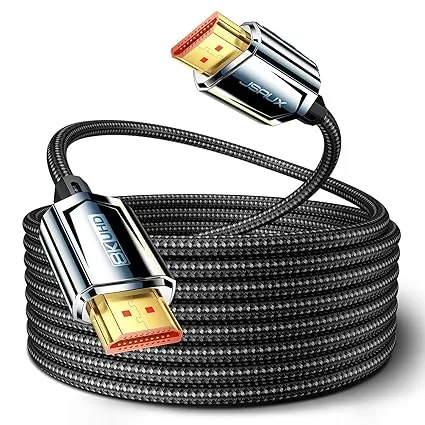 JSAUX 8K HDMI Kabel 5M  – Ultra High Speed HDMI 2.1 für 8,44 € (Prime)