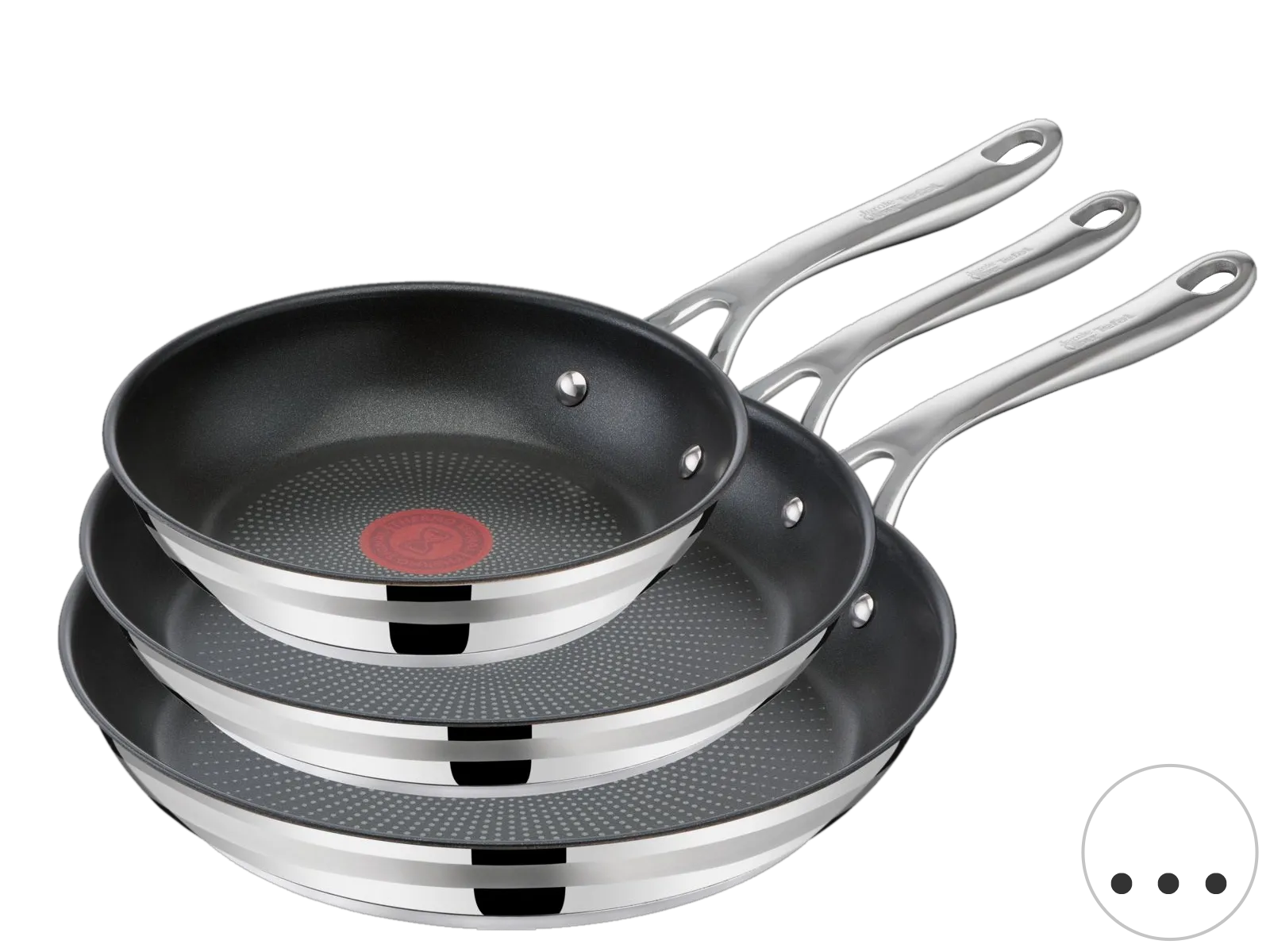 Jamie Oliver by Tefal Cook‘ Smart Bratpfannen-Set (Ø 20 cm Ø 24 cm  Ø 28 cm) für 70,90 € inkl. Versand (statt 99,90 €)