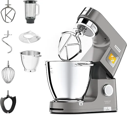 Kenwood Titanium Chef Patissier XL Küchenmaschine mit integrierter Waage & 7 L Rührschüssel mit Wärmefunktion 1400 Watt für 599,99 € inkl. Versand (statt 799,99 €)