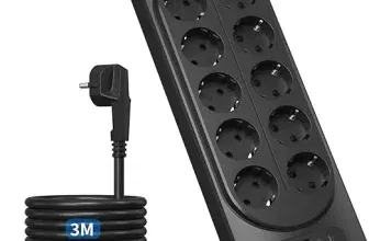 Kinglink 10-Fach Steckdosenleiste 3m mit USB für 16,99 € inkl. Prime-Versand (statt 29,99 €)