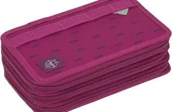 LÄSSIG Federmäppchen befüllt 20-teilig School Triple Pencil Case Unique RoseNeon-orange für 13,98 € inkl. Prime-Versand (statt 34,95 €)