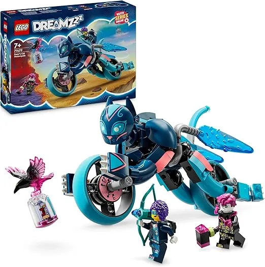 LEGO DREAMZzz – Zoeys Katzenmotorrad (71479) für 8,00 € inkl. Prime-Versand