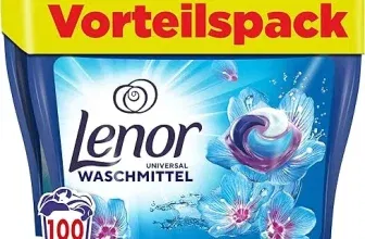 LENOR PODS Universal Waschkapseln Vollwaschmittel (100 Waschladungen) ab 18,99 € inkl. Prime-Versand (statt 33,98 €)