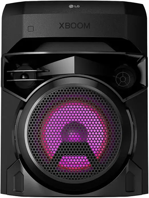 LG XBOOM RNC2 1-Wege-Soundsystem mit 2 Lautsprechern (Dolby Audio Karaoke- & DJ-Funktionen Beleuchtung [Modelljahr 2025]) für 65,55 € inkl. Versand (statt 99,00 €)