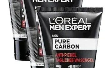 L'Oréal Men Expert Waschgel für das Gesicht Anti-Pickel Gesichtsreinigung für Männer 3 x 100 ml für 11,97 € inkl. Prime-Versand (statt 14,85 €)