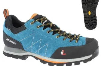 Lackner Rockway Stx wasserdichte Vibram Wanderschuhe navy (Gr. 38 bis 45) für 69,29 € inkl. Versand