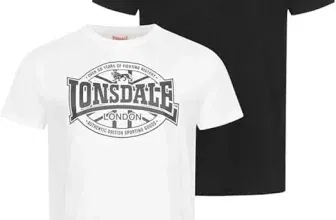 Lonsdale Herren T-Shirt Normale Passform Doppelpack CLONKEEN (Gr. S bis L) für 15,19 € inkl. Prime-Versand (statt 23,00 €)
