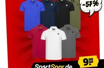 Lotto Piqué Cotton Herren Polo-Shirt (7 Farben, Gr. S bis 3XL) für 14,94 € inkl. Versand