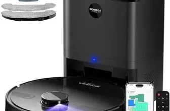 MONSGA Saugroboter mit Wischfunktion (5000Pa, 180min Laufzeit, LiDAR Navigation) für 259,34 € inkl. Versand
